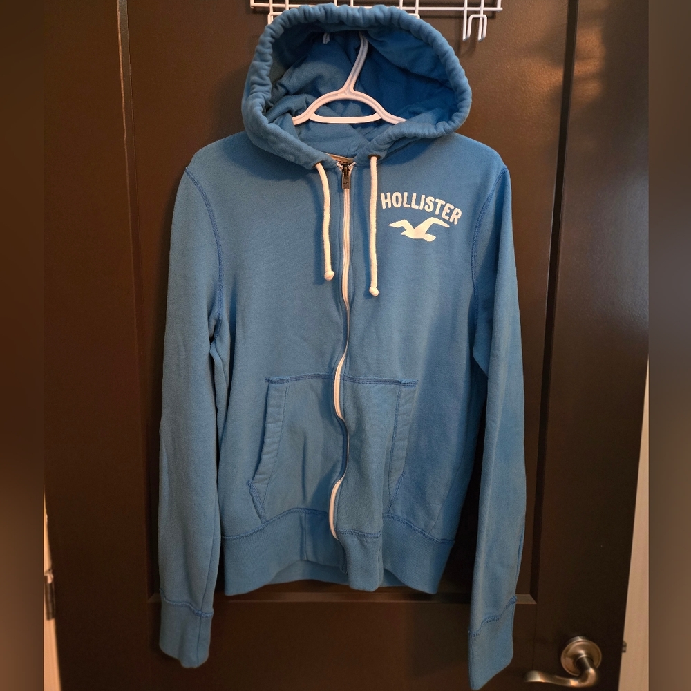 Hollister Blue Surfing Hoodie